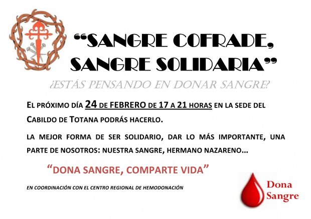 II CAMPAÑA SOLIDARIA DE DONACION DE SANGRE PROMOVIDA POR EL ILUSTRE CABILDO